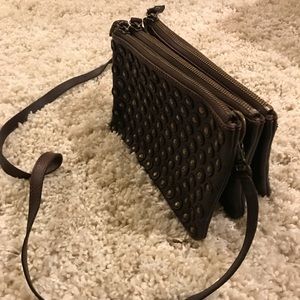 Frye Purse with Metal Accents